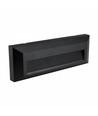 6W Encanta Asymmetric CCT vägglampa - IP54, svart, 750lm, 3 färgtemperaturer, fasad/utomhus
