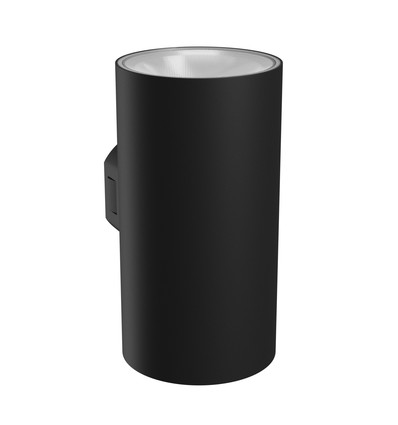 18W Torre upp/ned vägglampa - IP54 utomhus, Rund, CCT, 3 ljusfärger, svart, inkl. ljuskälla