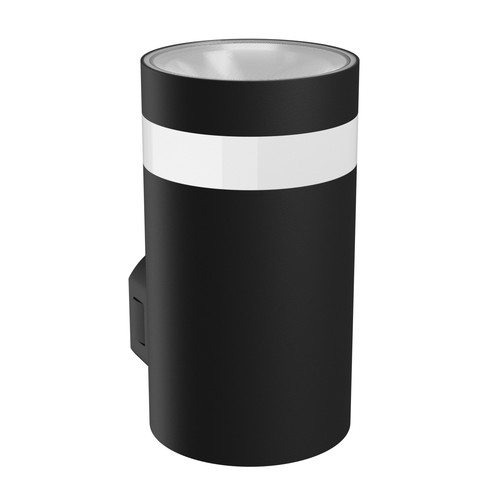 9W Torre ring vägglampa - IP54 utomhus, rund, CCT, 3 ljusfärger, svart, inkl. ljuskälla