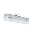 Limea H LED dubbelarmatur - Inkl. 2x 18,5W 120cm T8 LED rör, IP65 vattentät, länkbar