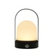 Uppladdningsbar LED bordslampa Inomhus/utomhus - Svart, dimbar, IP54 utomhus bordslampa