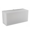8W CCT vägglampa - IP54 utomhus, 20x10cm