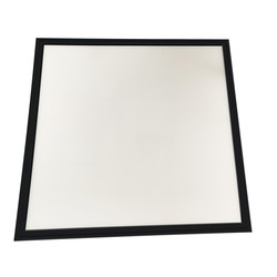 Stora paneler 60x60 bakgrundsbelyst CCT LED panel - 36W, svart kant, 140lm/W