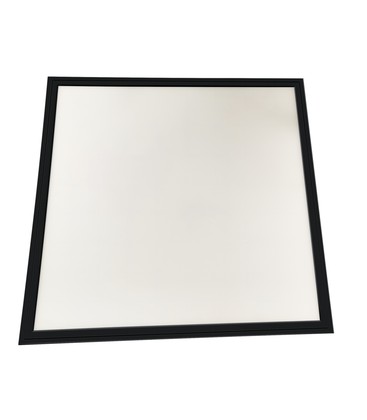 60x60 bakgrundsbelyst CCT LED panel - 36W, svart kant, 140lm/W