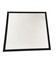 60x60 bakgrundsbelyst CCT LED panel - 36W, svart kant, 140lm/W