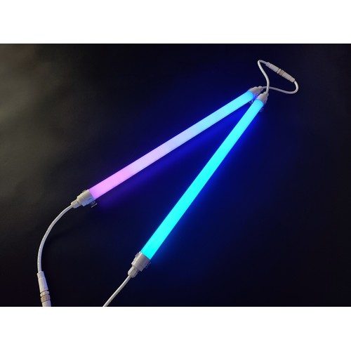 120cm 17W CyberTube RGBIC - 24V DC, IP67, genomkopplad