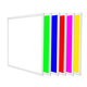 60x60 RGB+CCT LED-panel - 36W, vit kant