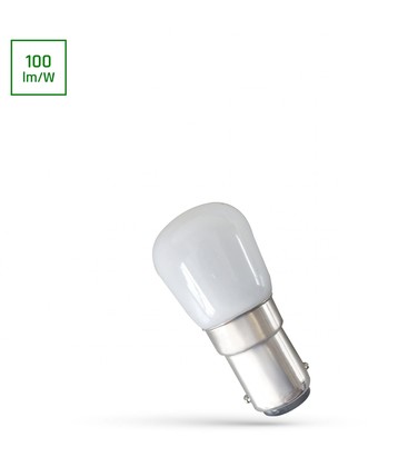 T26 LED 1,5W BA15D - 230V, Neutral Vit, Spectrum