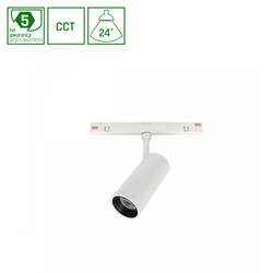 Leverantör SYSTEM SHIFT SMART-SPOT S Skinne Ljus Ø35x142x106mm 6W 24° Vit CCT/Dim.