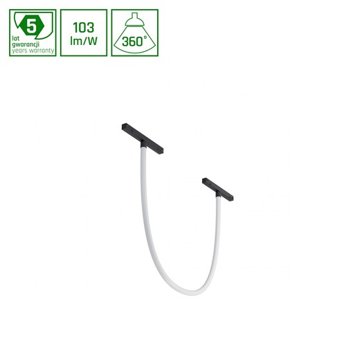 100cm 16W SHIFT Neon Flex för 48V skensystem - 3000K, 1640lm, 48V, IP20