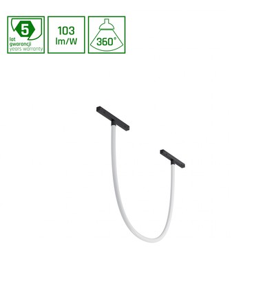 100cm 16W SHIFT Neon Flex för 48V skensystem - 3000K, 1640lm, 48V, IP20