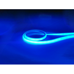 230V Neon Flex LED strip 5 m. vattentät Ljusblå Neon COB LED strip - 230V, IP67, 288 LED, 11,5W/m, kan klippas var 10cm