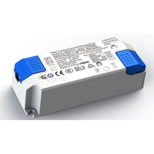Lifud 20W / 400-550mA dimbar LED-driver - 25-40V, Triac fasdimring, flicker free