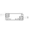 Lifud 30W dimbar LED driver - Triac dimning, 550mA-700mA, 25-40V, flicker free