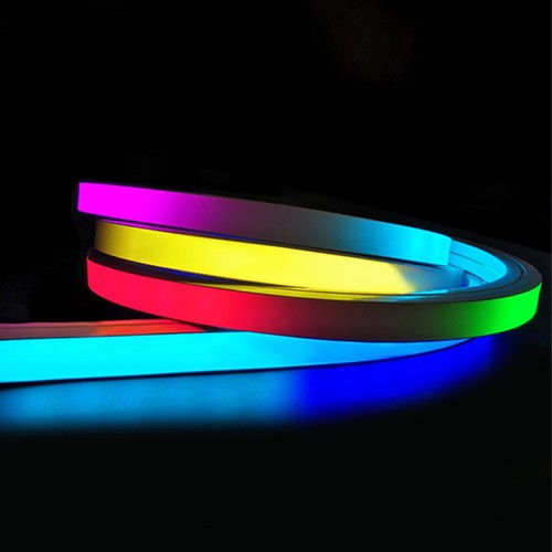 12W/m 15x15 RGBIC LED strip - 5m, IP67, 90 LED per meter, 230V