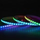 12W/m 8x12 RGBIC LED strip - 5m, IP67, 90 LED per meter, 230V