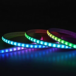 230V RGBIC LED strip 12W/m 8x12 RGBIC LED strip - 5m, IP67, 90 LED per meter, 230V