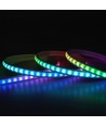 12W/m 8x12 RGBIC LED strip - 5m, IP67, 90 LED per meter, 230V