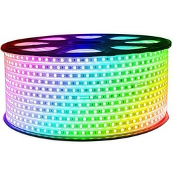 230V RGBIC LED strip 12W/m 7x14 RGBIC LED strip - 5m, IP67, 90 LED per meter, 230V