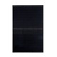 410W Full svart Tier1 Mono solcellspanel - Svart-i-svart, all-black, half-cut panel v/6 st.