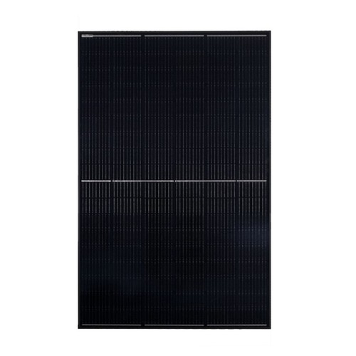 410W Full svart Tier1 Mono solcellspanel - Svart-i-svart, all-black, half-cut panel v/6 st.