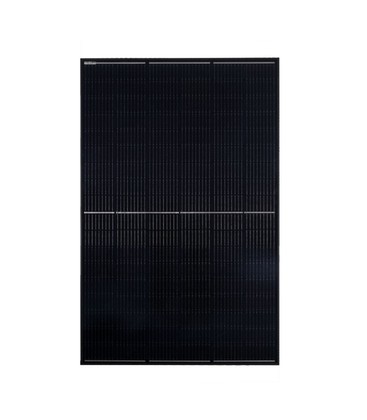 410W Full svart Tier1 Mono solcellspanel - Svart-i-svart, all-black, half-cut panel v/6 st.