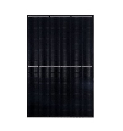 410W Full svart Tier1 Mono solcellspanel - Svart-i-svart, all-black, half-cut panel v/6 st.