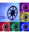 5 meter RGB CLIP-ON vattentät LED strip - 230V, 60 LED, 9W per. meter