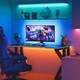 5 meter RGB CLIP-ON vattentät LED strip - 230V, 60 LED, 9W per. meter