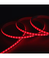 5 meter RGB CLIP-ON vattentät LED strip - Vit täckning, 230V, 60 LED, 9W per. meter