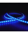 5 meter RGB CLIP-ON vattentät LED strip - Vit täckning, 230V, 60 LED, 9W per. meter