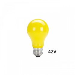 Leverantör E27 25W - 42V, Gul, G27042025Y