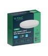 V-Tac 18W LED sensorarmatur - Samsung LED chip, Mikrovågssensor, IP20 inomhus, 230V, inkl. ljuskälla