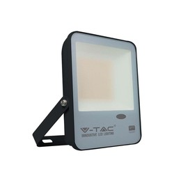 Strålkastare V-Tac 50W LED strålkastare - 100LM/W, inbyggd skymningssensor, arbetsarmatur, utomhusbruk