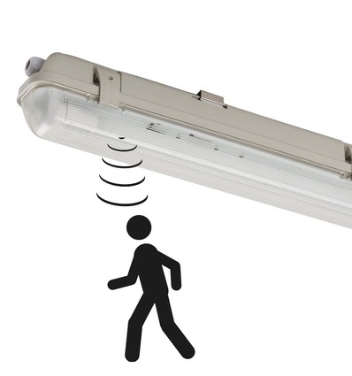 LED Sensor Armatur IP65 - 14W 4000K 2100Lm 230V - 120cm