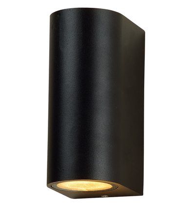 Sacramento Utomhus Vägglampa Up/Down GU10 IP44 - Svart