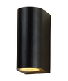 Sacramento Utomhus Vägglampa Up/Down GU10 IP44 - Svart