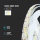V-Tac 17W/m LED strip - 5m, 150lm/W, IP20, 24V, 238 LED per. meter