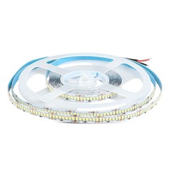 Enkeltfärgad LED strip 24V V-Tac 17W/m LED strip - 5m, 150lm/W, IP20, 24V, 238 LED per. meter