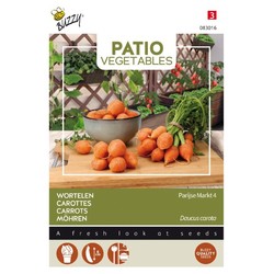Frön Patio veggies, morötter parijse Markt 4