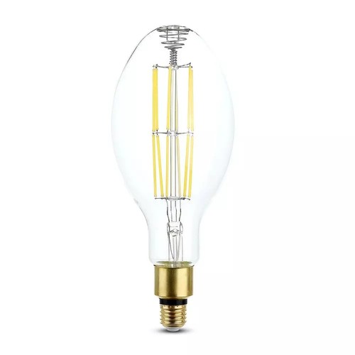 V-Tac 24W LED lampa - Filament, 160lm/W, ED120, E27