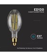 V-Tac 24W LED lampa - Filament, 160lm/W, ED120, E27