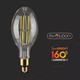 V-Tac 24W LED lampa - Filament, 160lm/W, ED120, E27