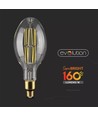 V-Tac 24W LED lampa - Filament, 160lm/W, ED120, E27