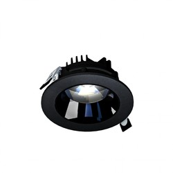 Leverantör Model M Downlight 14W - infälld, justerbar riktning utan ljuskälla, 30°, 130x58 mm, svart