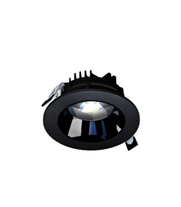 Model M Downlight 14W - infälld, justerbar riktning utan ljuskälla, 30°, 130x58 mm, svart