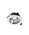 Spegel - Modell M - Infälld downlight, justerbar riktning 14W 30° 130x58 mm vit utan ljuskälla