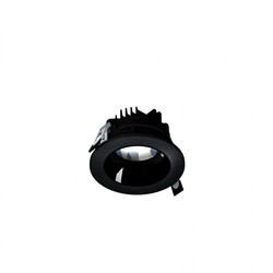 Leverantör Modell S Downlight 8W - justerbar ljusriktning, utan ljuskälla, 30°, 95x45 mm, svart