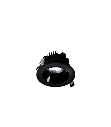 Modell S Downlight 8W - justerbar ljusriktning, utan ljuskälla, 30°, 95x45 mm, svart