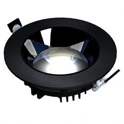 Leverantör Modell XL nedsänkt downlight - justerbar riktning 30W 30° 220x70 mm, svart